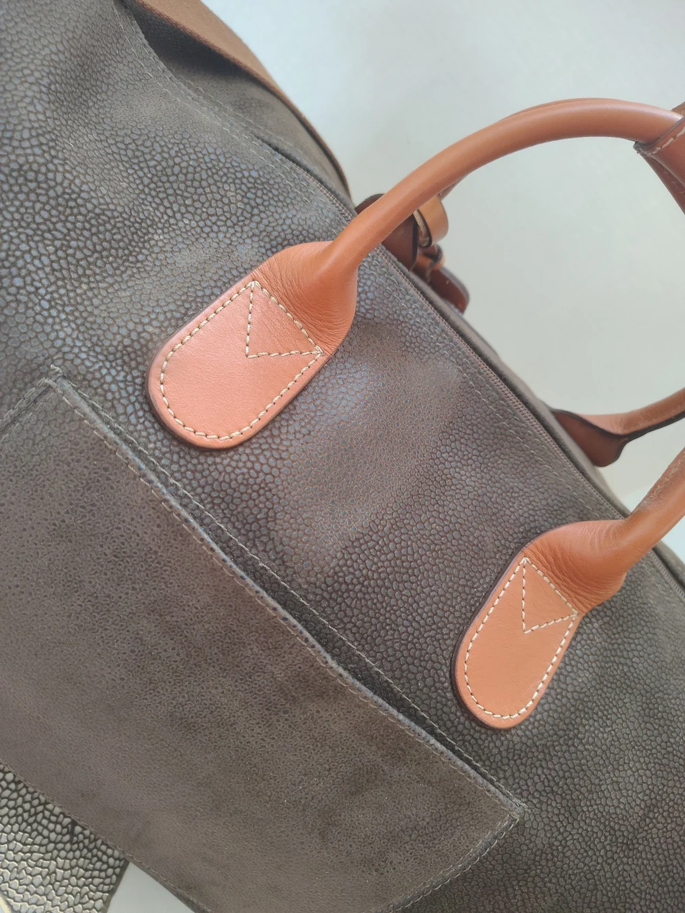 Brics Subaru Love Promise Leather-Trim Weekend Duffel Bag